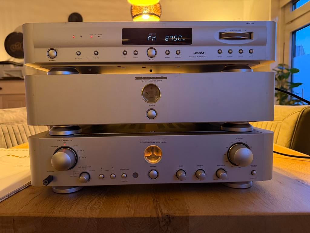 Marantz SM-17, PM-17, ST-17, Ophalen, Zo goed als nieuw, Minder dan 60 watt, Marantz