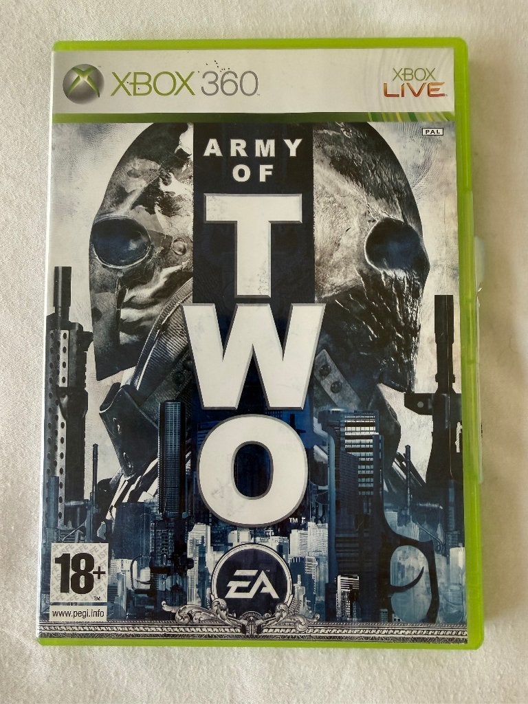 Game ARMY OF TWO + Brothers in Arms Hell's Highwa XBox 360, Ophalen, Gebruikt, Vanaf 18 jaar, Shooter