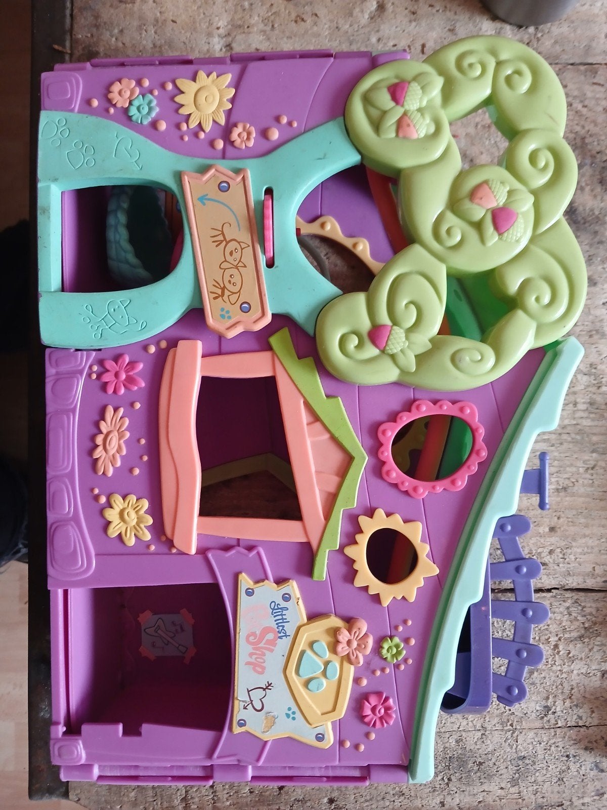 Littlest Pet Shop Speelhuisje - Compact en Kleurrijk, Kinderen en Baby's, Speelgoed | Overig, Ophalen of Verzenden, Gebruikt, Meisje