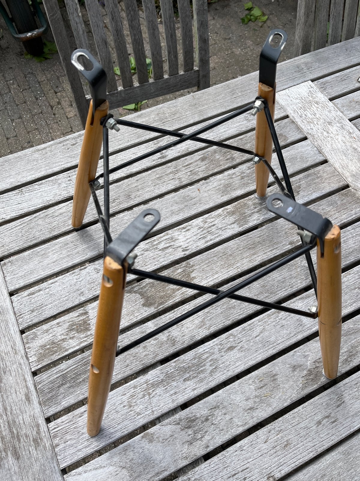 Vintage Eames DSW stoel onderstel (replica), Ophalen, Gebruikt, Twee, Overige kleuren