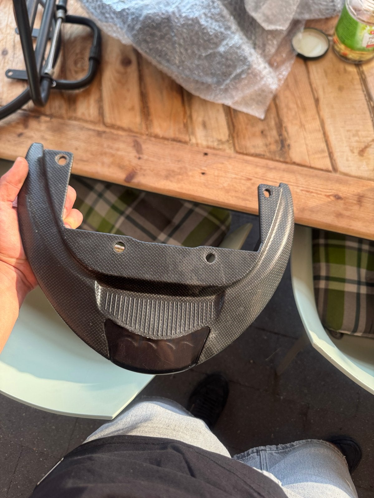 Achterspoiler zip, Ophalen of Verzenden, Gebruikt