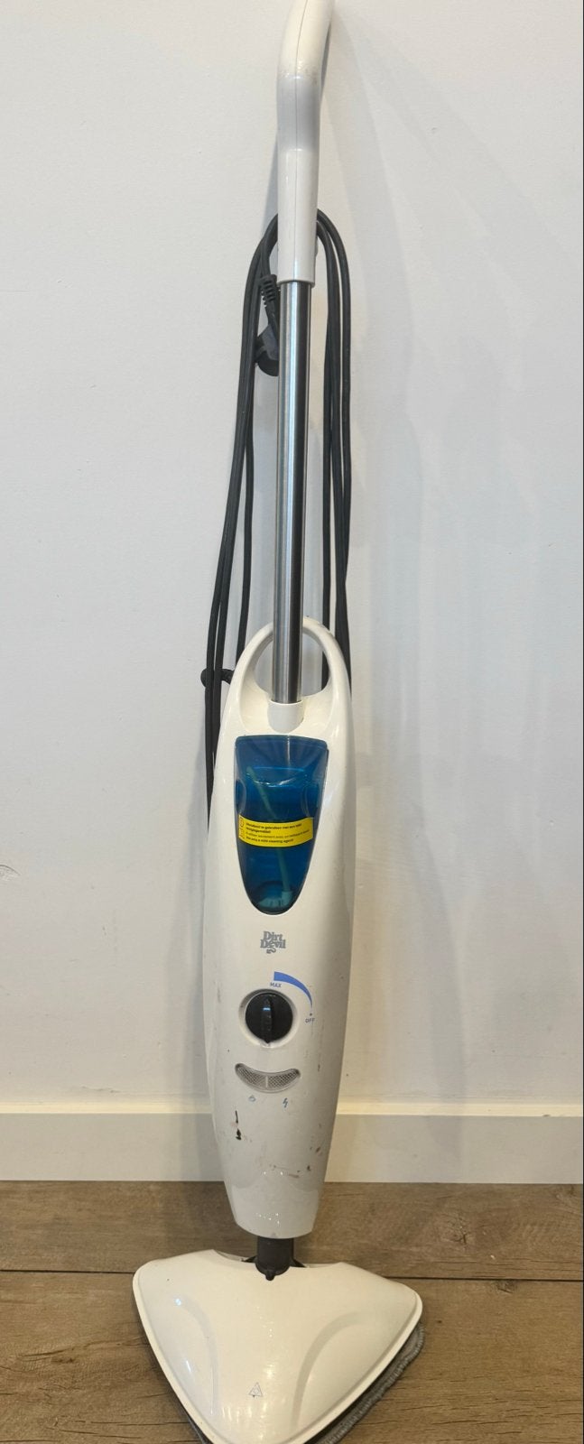 Dirt Devil AquaClean M318-0 Stoommop - Harde Vloeren & Tapij, Ophalen of Verzenden, Gebruikt