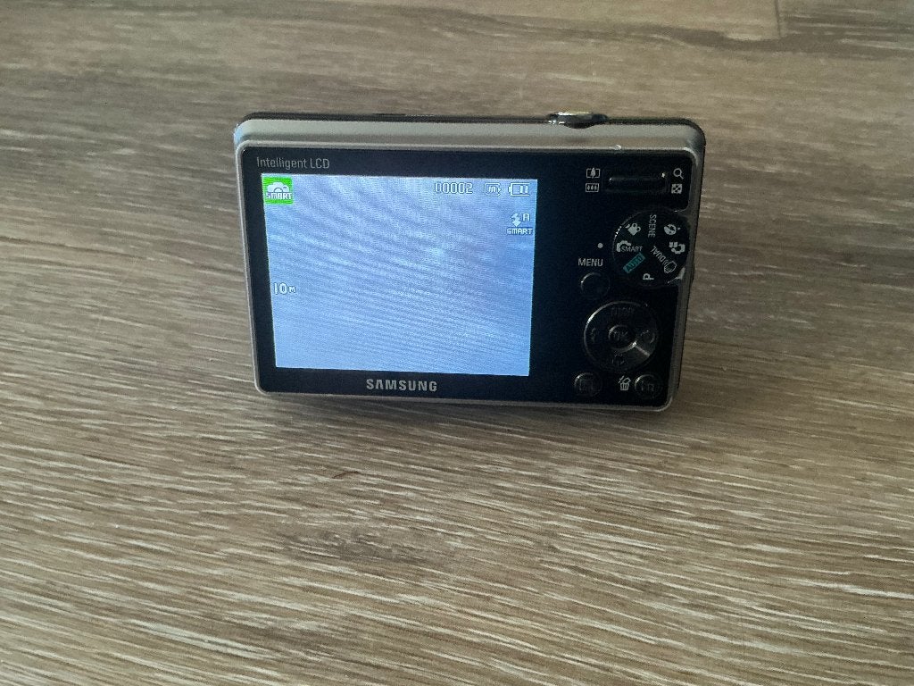 Samsung PL compactcamera zilver., Gebruikt, Compact, 10 Megapixel, Ophalen of Verzenden