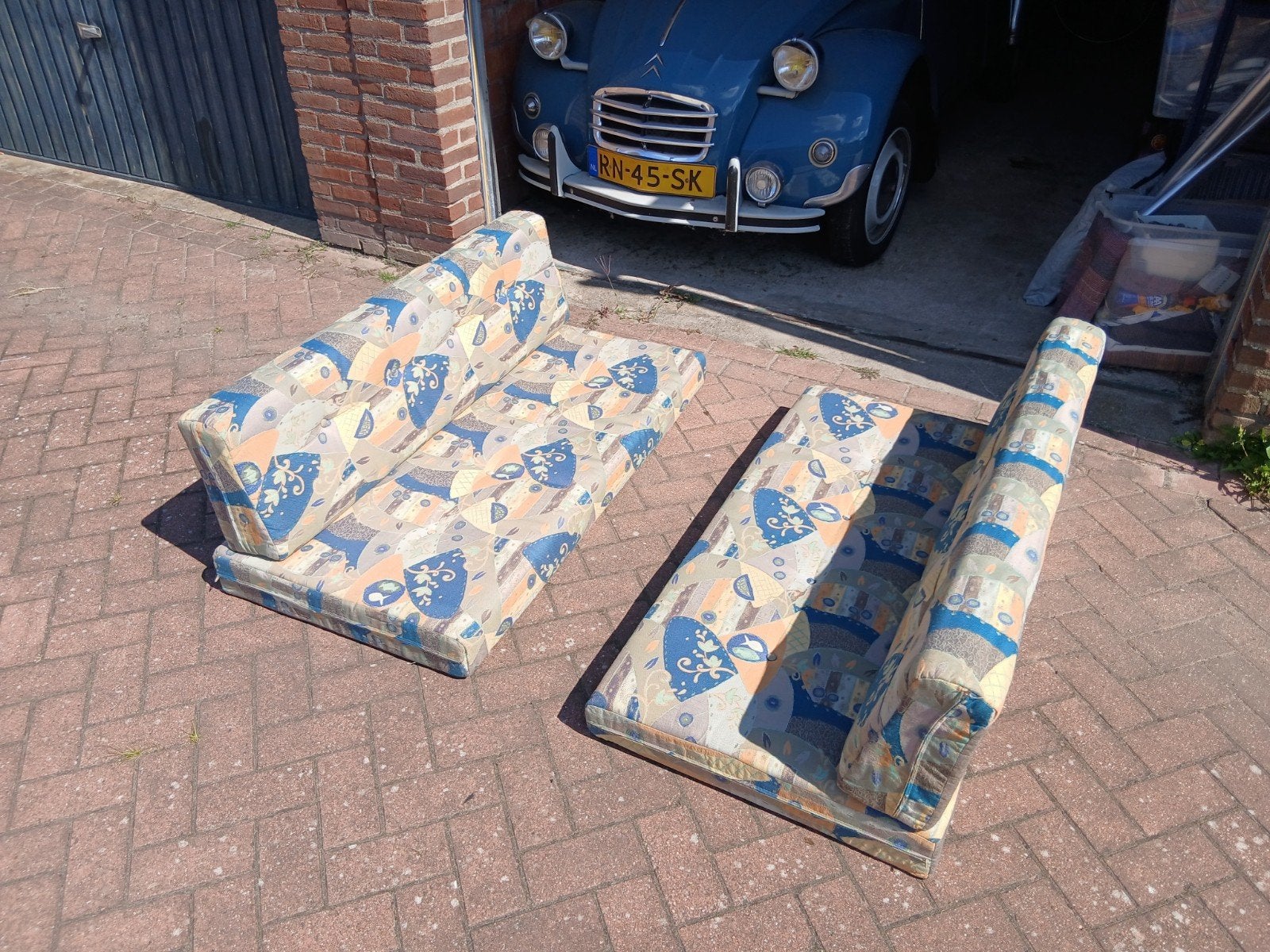 kussens voor camper of caravan, Ophalen, Zo goed als nieuw