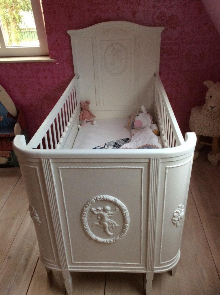 Prinsessenbed, Gebruikt, 70 tot 85 cm, 140 tot 160 cm, Ophalen