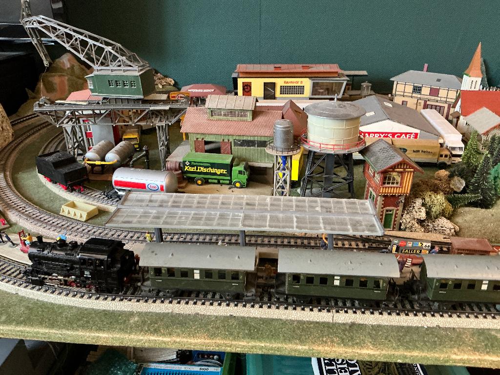 Marklin 3000 met drie donderbussen, Hobby en Vrije tijd, Modeltreinen | H0, Wisselstroom, Ophalen of Verzenden, Märklin, Gebruikt