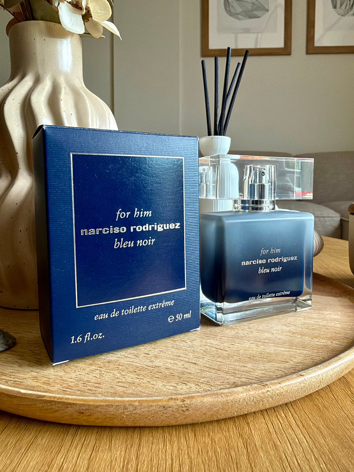 Narciso Rodriguez bleu noir EDT Extreme, Sieraden, Tassen en Uiterlijk, Uiterlijk | Parfum, Verzenden, Zo goed als nieuw