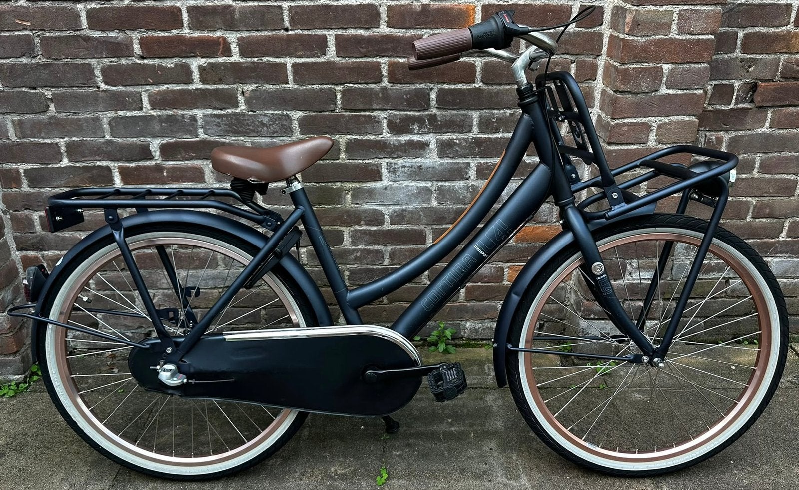Cortina U4 24 inch meisjesfiets / Nexus 3 / Millionaire Blue, Fietsen en Brommers, Ophalen, Terugtraprem, 24 inch, Versnellingen