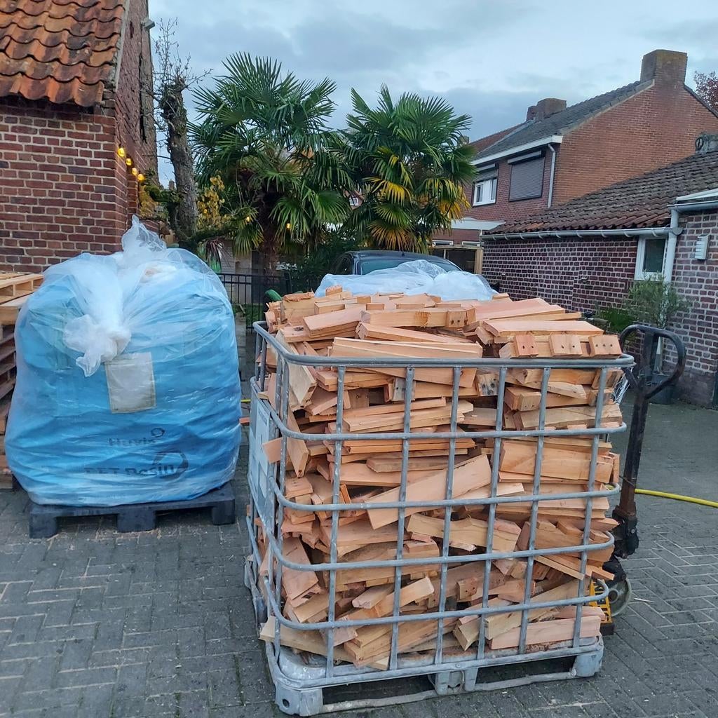 Brandhout hardhout, Tuin en Terras, Haardhout, Minder dan 3 m³, Ophalen