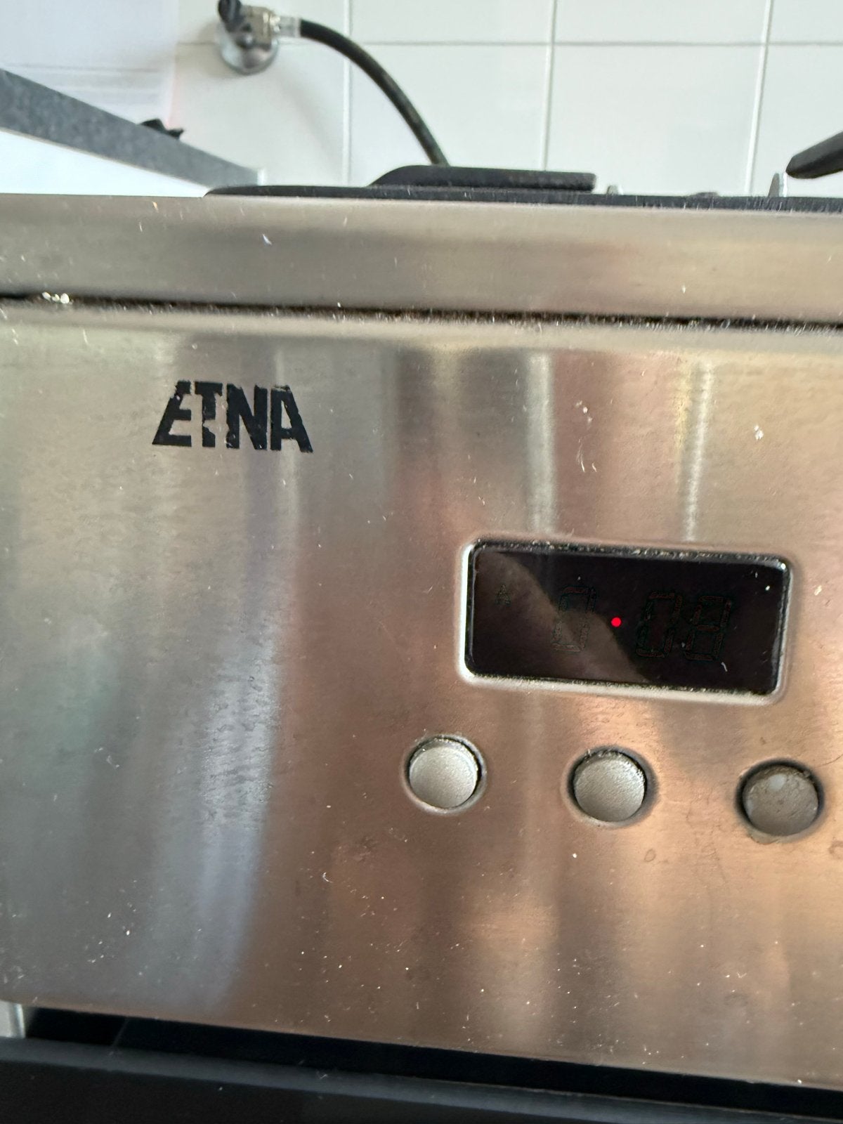 ETNA Vrijstaand Gasfornuis met Oven - Gebruikt, Ophalen, Gebruikt, 4 kookzones, Gas
