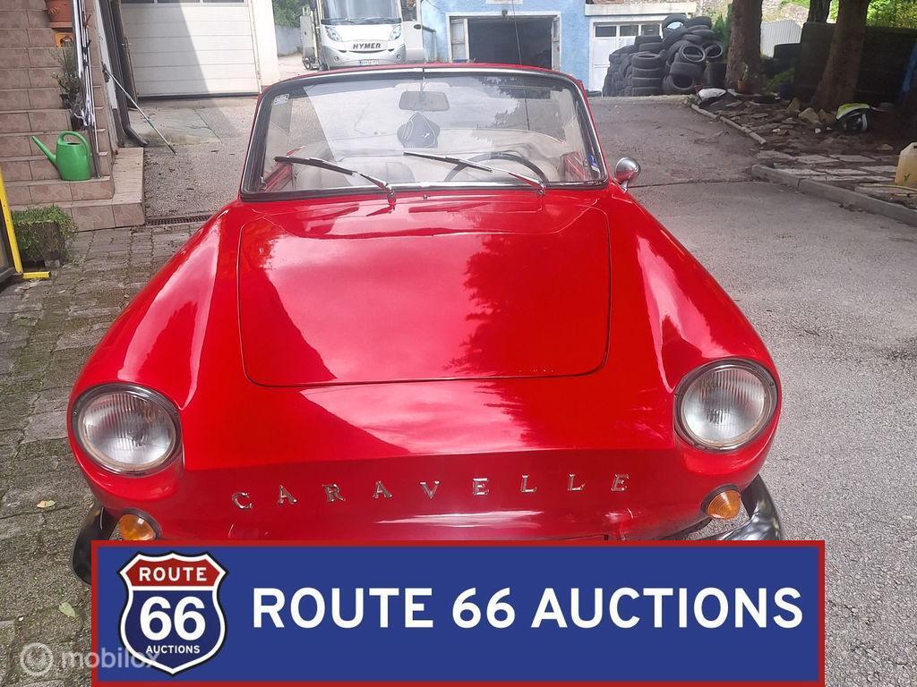 Renault Caravelle | 1963 | Route 66 Auctions, Auto's, Oldtimers, Overige carrosserieën, Renault, Zwart, Bedrijf
