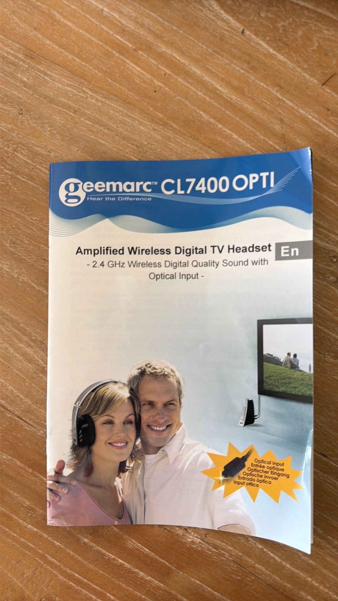 Draadloze digitale tv headset, Audio, Tv en Foto, Ophalen of Verzenden, Nieuw, Open-ear, Overige merken
