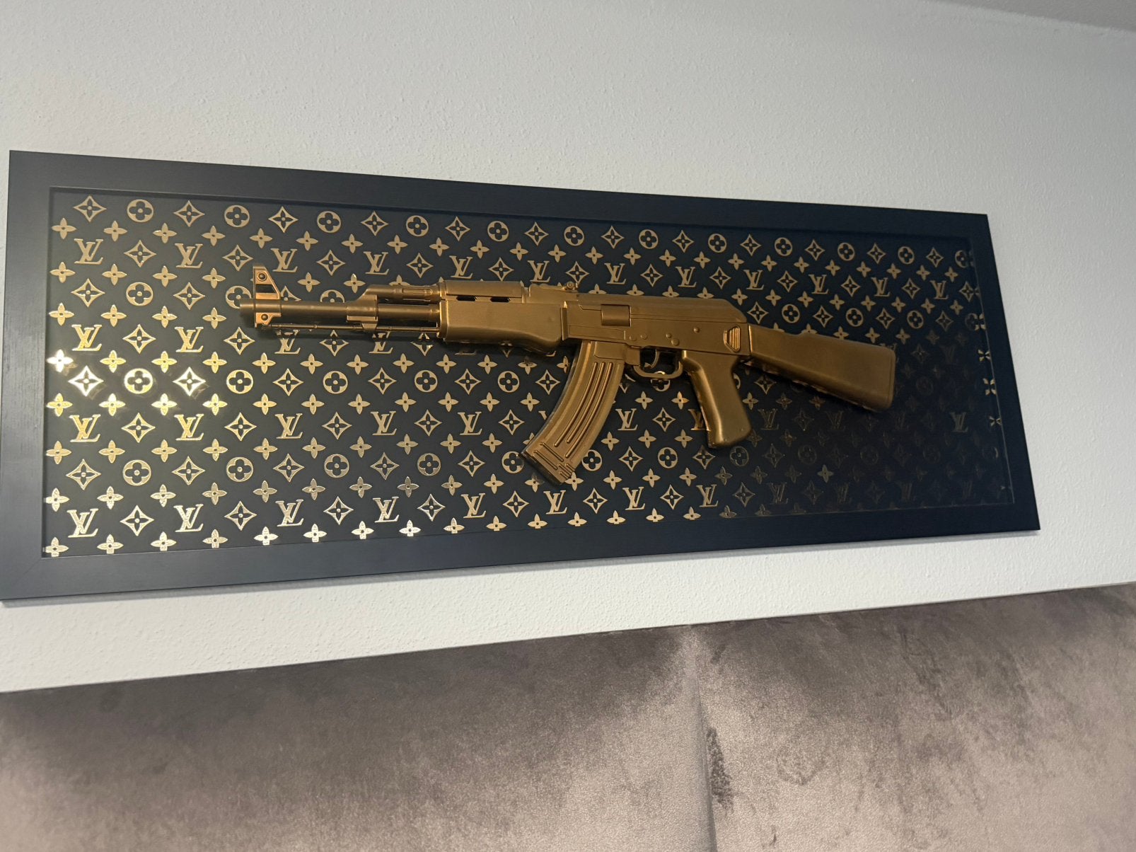 Muurdecoratie Louis vuitton, Ophalen, Zo goed als nieuw