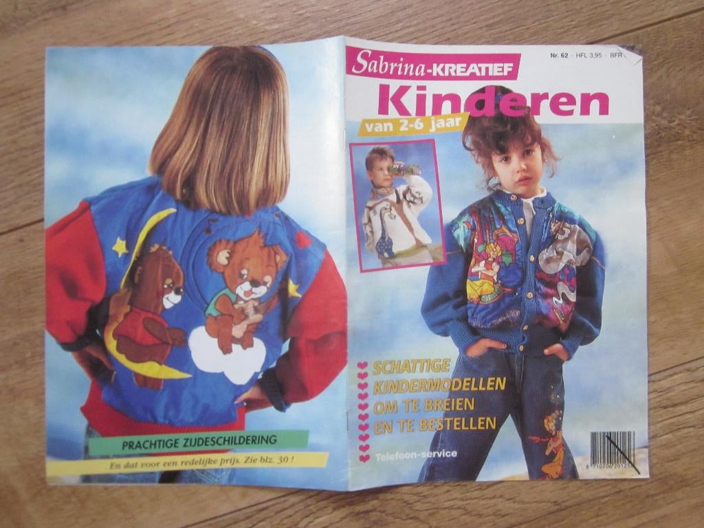 Sabrina - Kreatief Kindermodellen breien van 2 tot 6 jaar, Ophalen of Verzenden, Zo goed als nieuw, Breien, Patroon of Boek