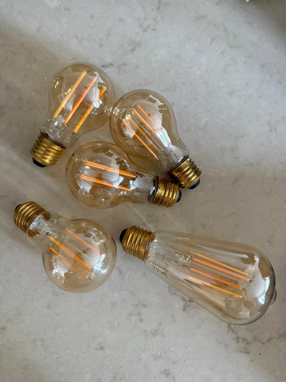 LSC lampen 5 stuks Smart Connect Lampen, Huis en Inrichting, Lampen | Losse lampen, Ophalen, Zo goed als nieuw, E27 (groot), Led-lamp
