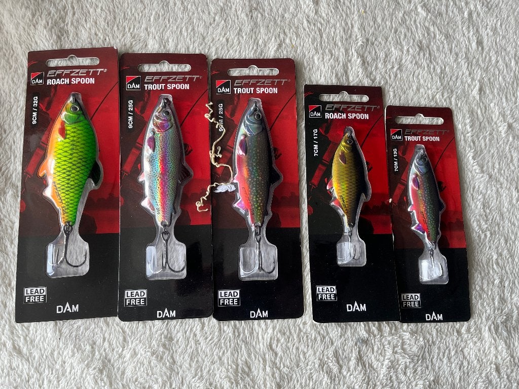 adv 298 / NIEUW mixset 5 blisters kunstaas DAM EFFZETT, Ophalen of Verzenden, Nieuw, Overige typen