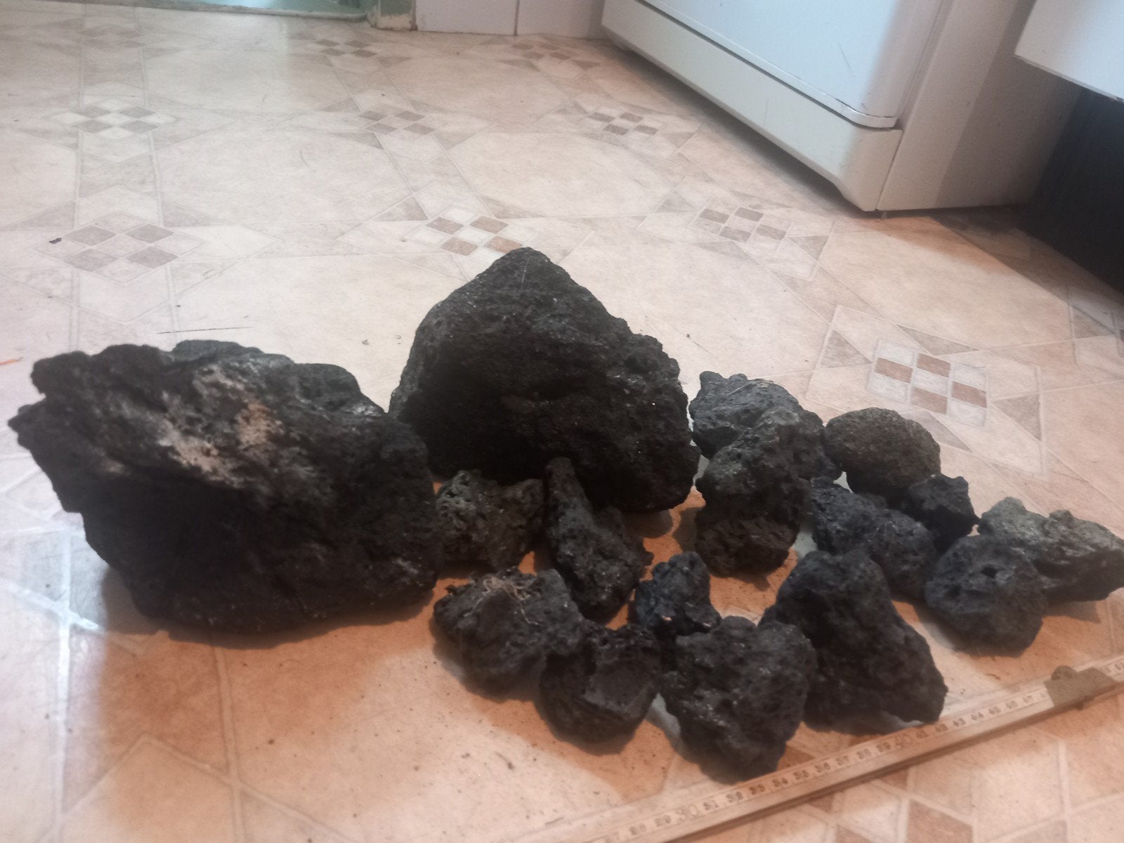 Lava steen zwart premium, Ophalen of Verzenden, Plant(en), Steen of Hout
