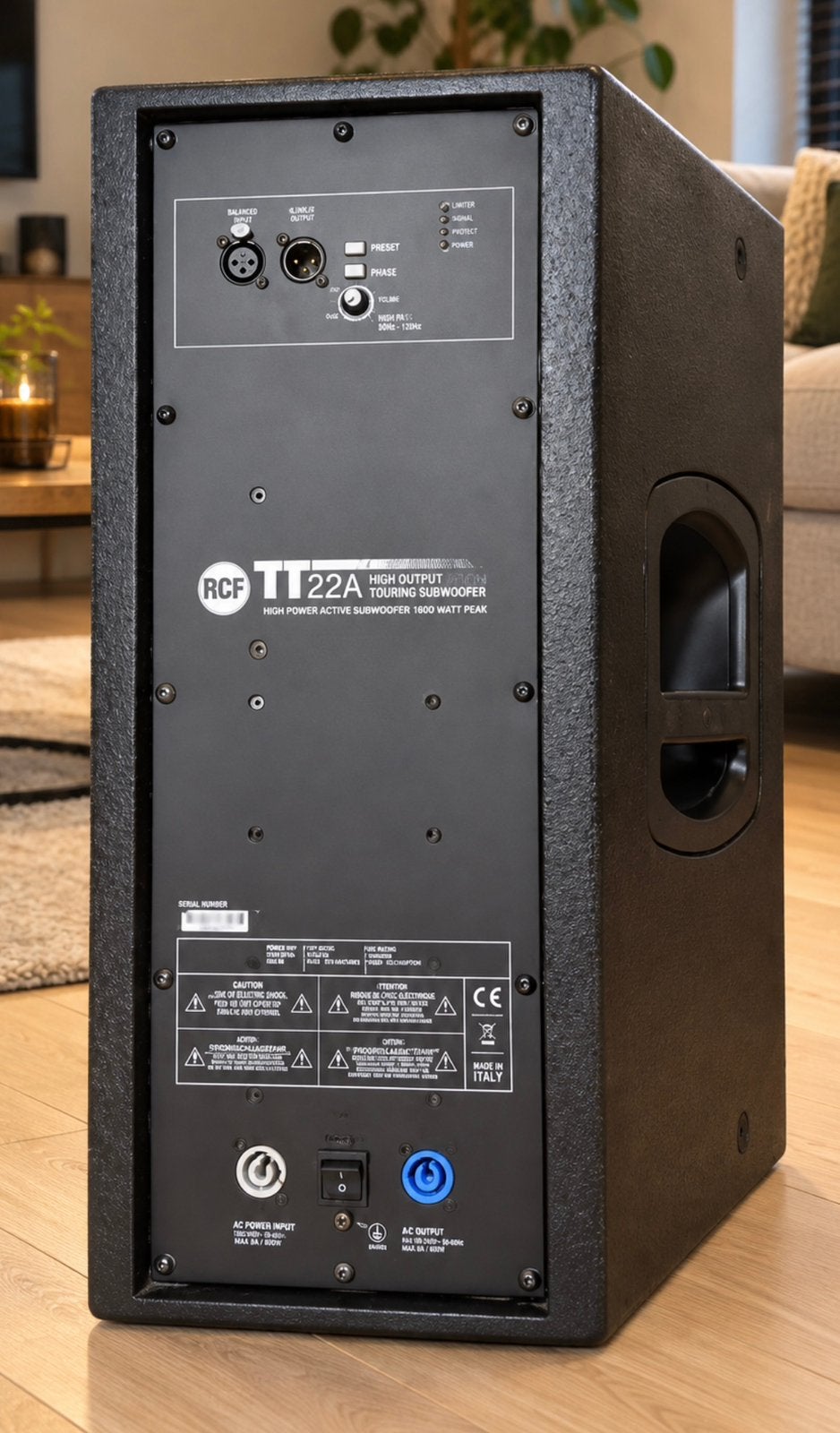 RCF TT 22 a  Actieve top speaker (professionele TT serie), Muziek en Instrumenten, Ophalen, Gebruikt, 500 tot 1000 watt, P.A.