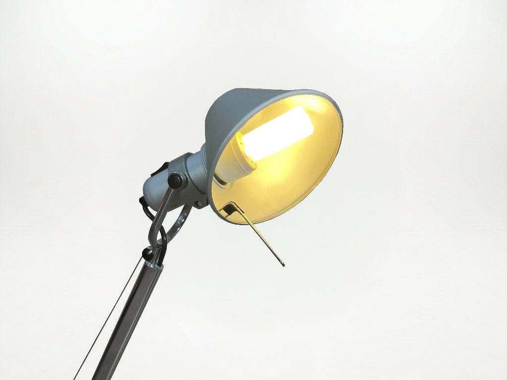 Artemide Tolomeo – Aluminium | Michele De Lucchi, Ophalen, Bureaulamp, 78 cm, Overige materialen