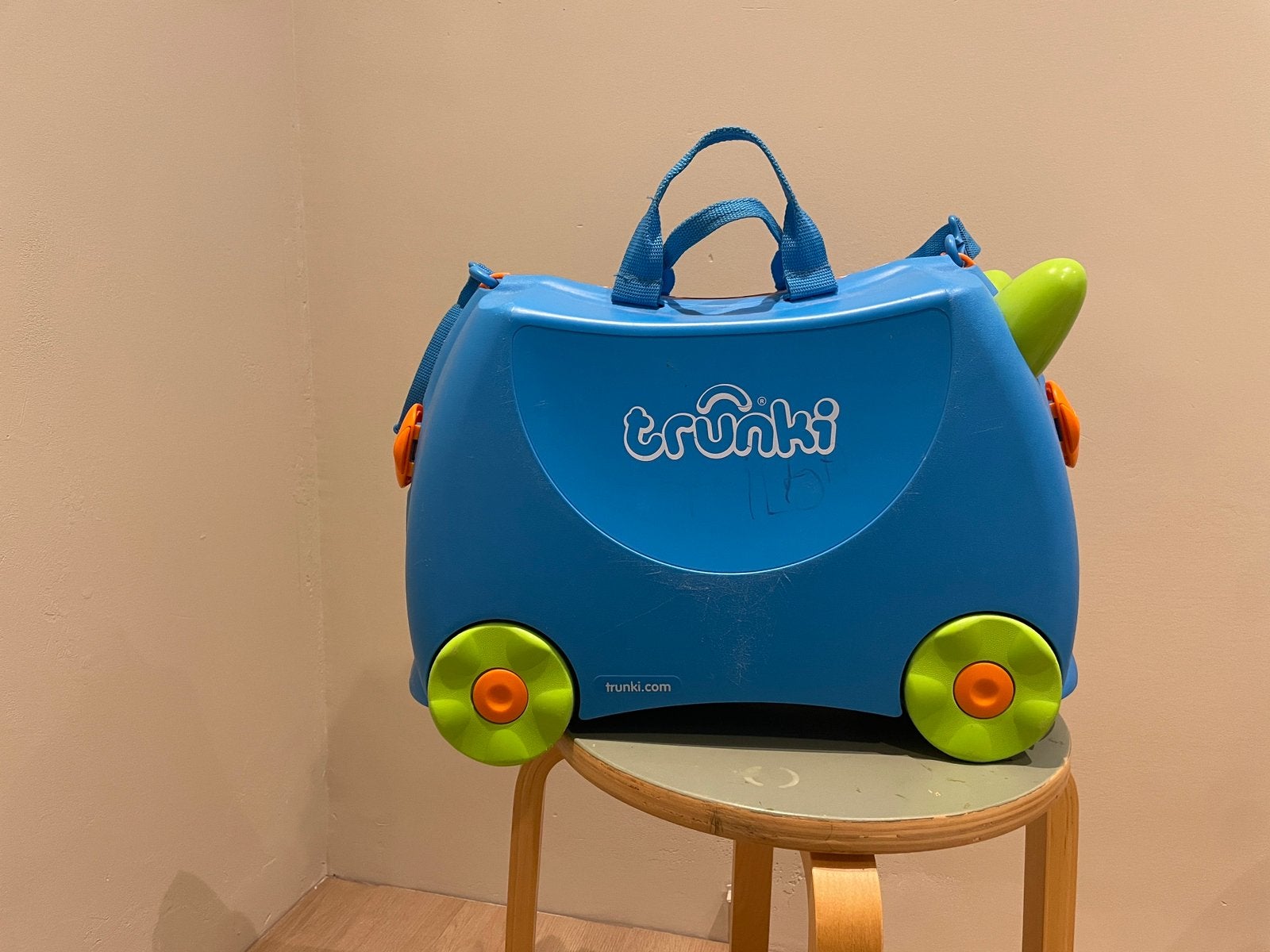 Trunki kinder koffer, Gebruikt, Hard kunststof, Slot, Minder dan 50 cm