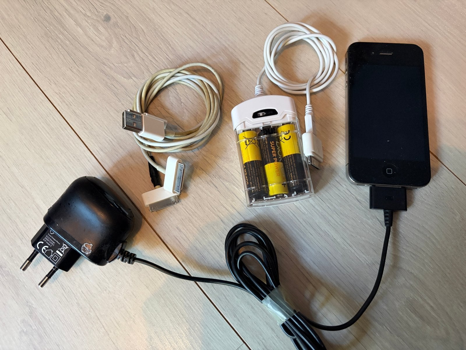 Iphone 4S. Incl laders., Ophalen, Gebruikt, Lightning, Adapter