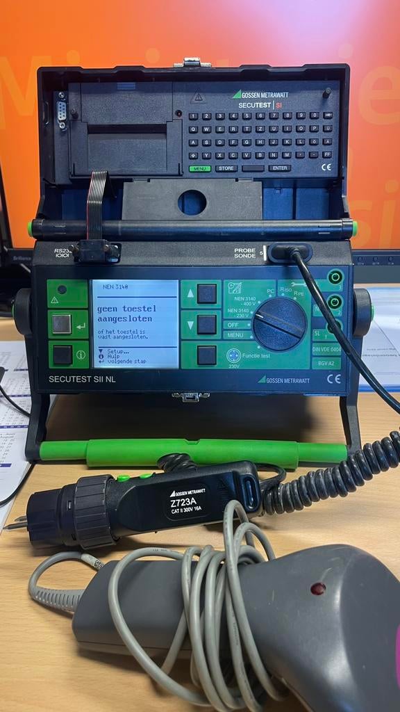 Weg = weg Gossen Metrawatt Secutester sII sii s2, Doe-het-zelf en Verbouw, Ophalen of Verzenden, Zo goed als nieuw
