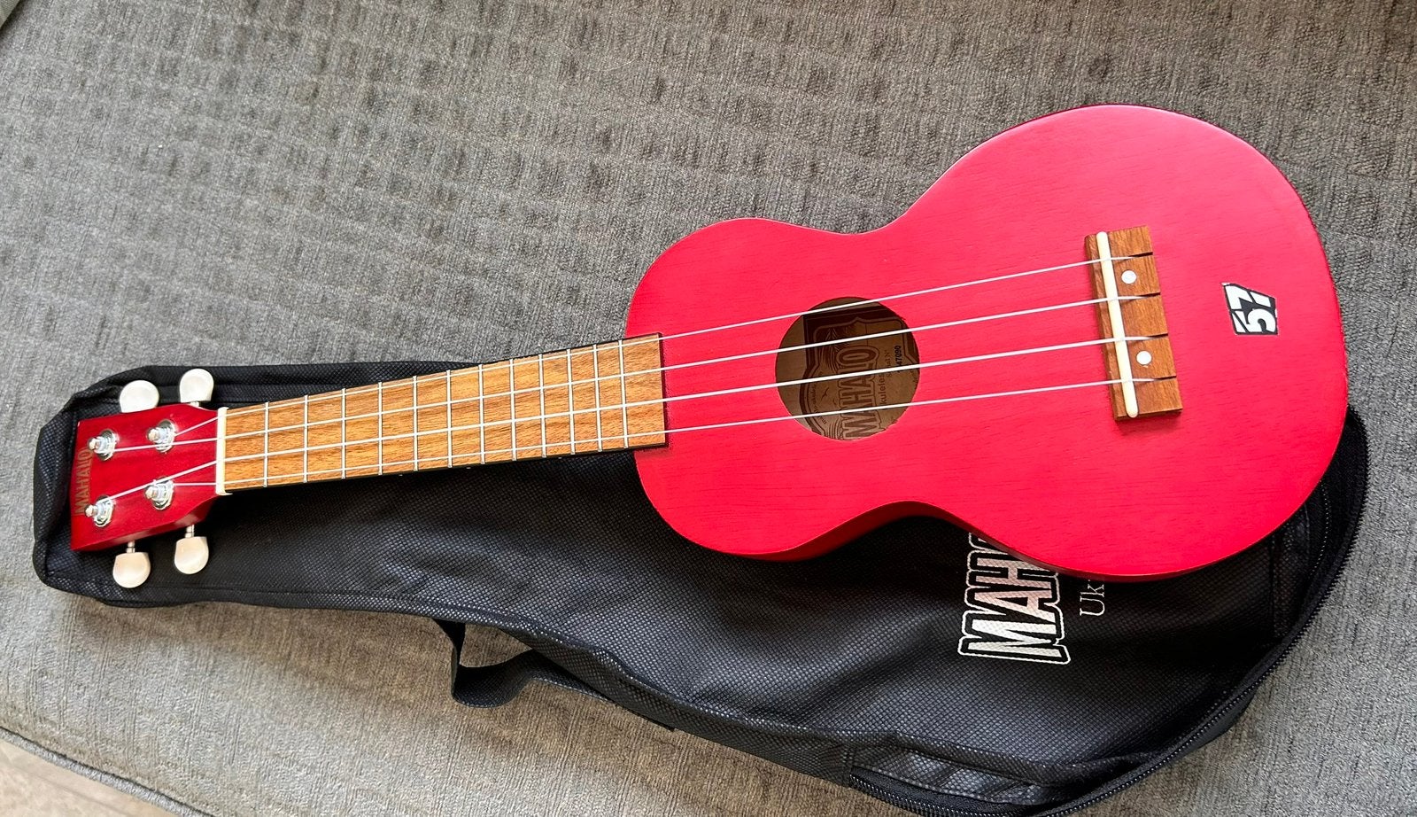Mahalo Ukelele met hoes, Muziek en Instrumenten, Snaarinstrumenten | Overige, Ophalen of Verzenden, Gebruikt, Ukelele