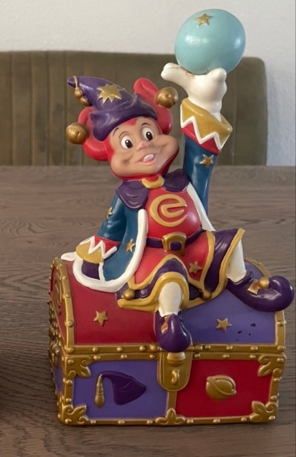 Efteling Pardoes spaarpot ABN AMRO, Ophalen of Verzenden, Zo goed als nieuw, Beeldje of Poppetje