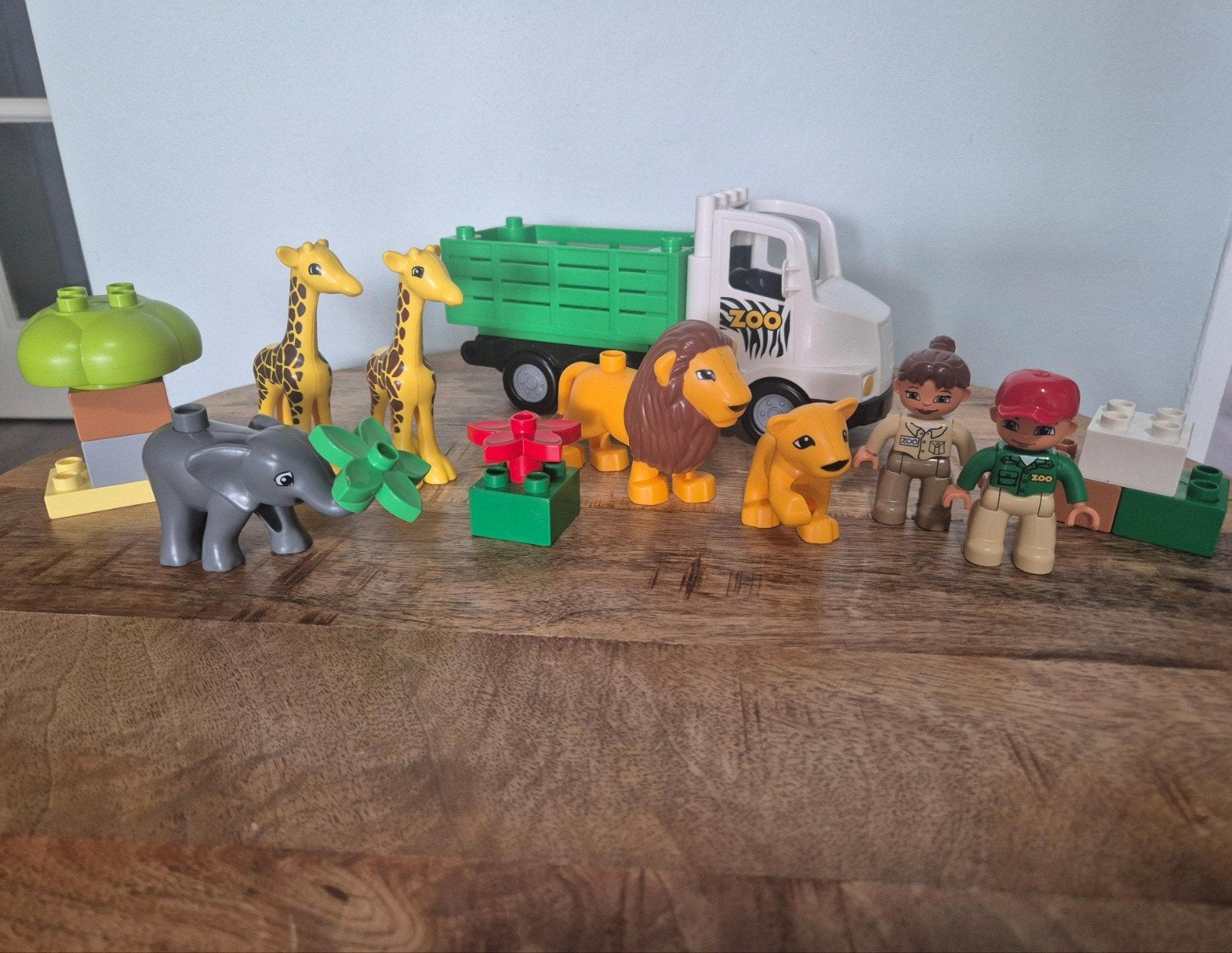 LEGO DUPLO dierentuin - 3 sets samen, Ophalen of Verzenden, Gebruikt
