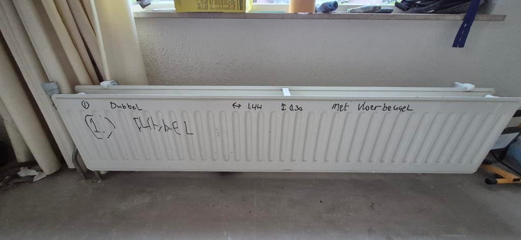 Grote partij radiatoren Compleet huis Verschillende maten, Doe-het-zelf en Verbouw, Verwarming en Radiatoren, Gebruikt, Radiator