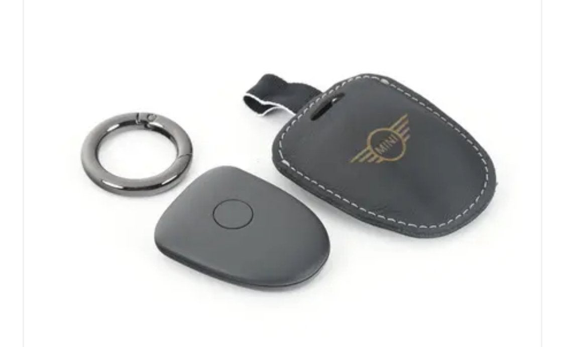 Mini FindMate Sleutelhanger met Leren Hoesje, Ophalen of Verzenden, Nieuw