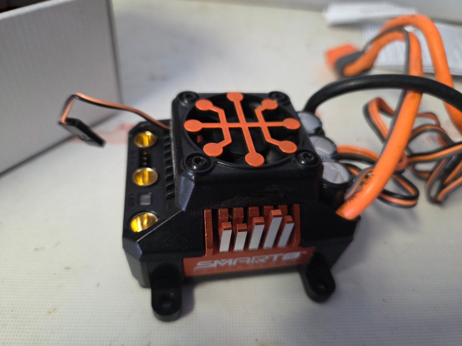 Spektrum Firma 780Kv Motor en 160A Smart Brushless ESC 8S, Ophalen, Zo goed als nieuw, Elektro, Onderdeel