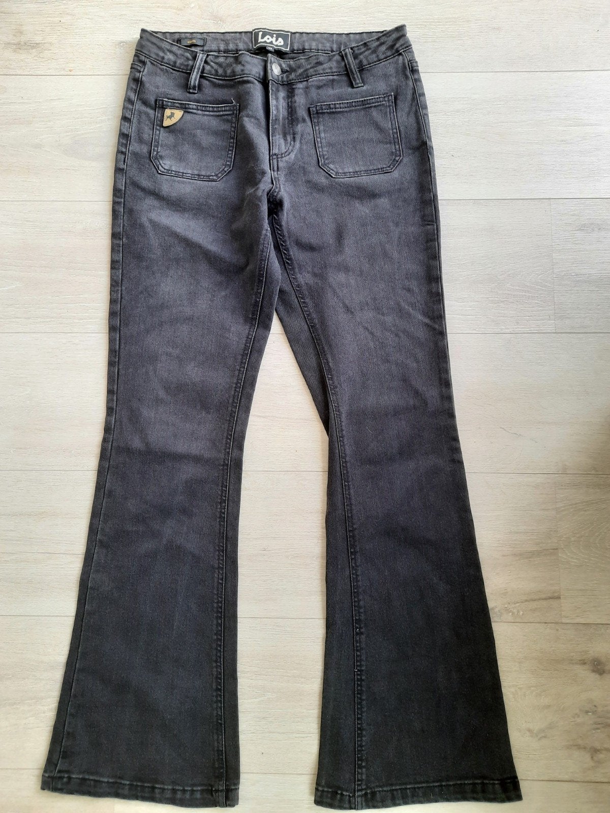 Lois Agata flared jeans - Zwart - Maat W32, Lois Jeans, Zwart, Onbekend, Ophalen of Verzenden