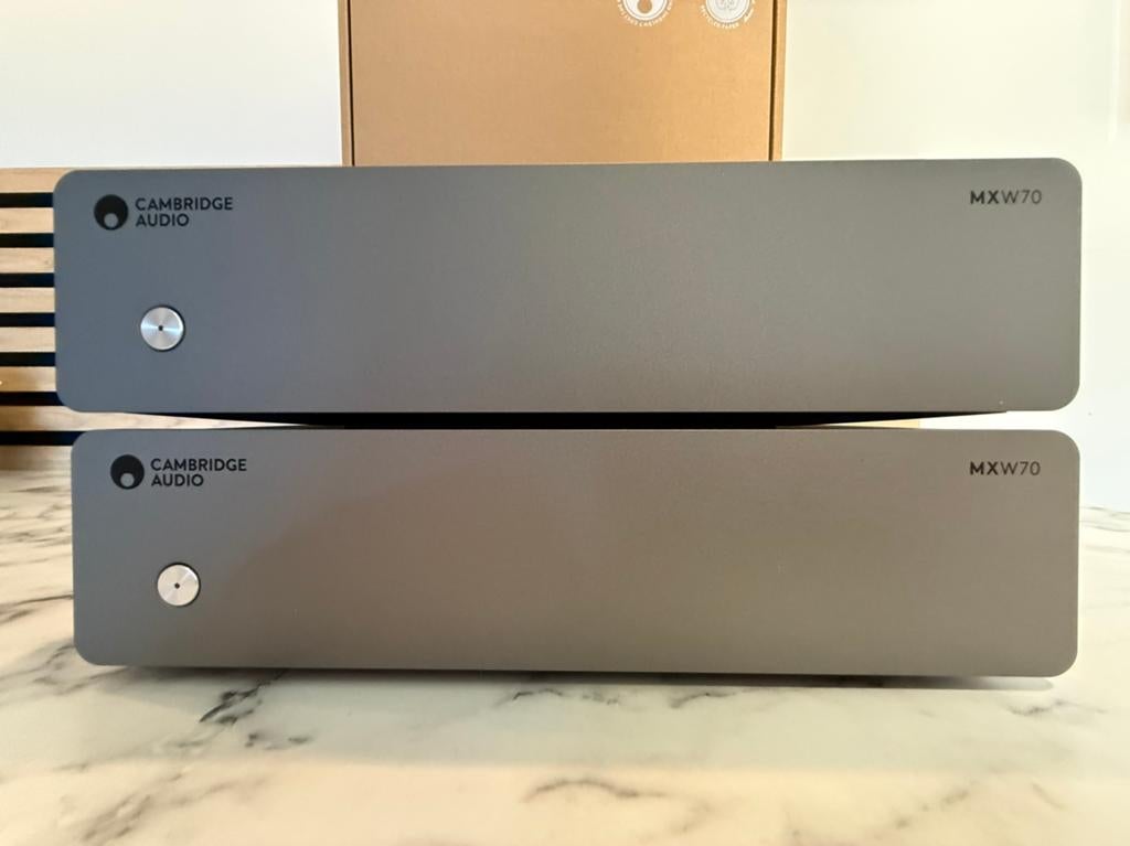 2x Cambridge MXW70, nieuw/demo, 2 jaar garantie, Audio, Tv en Foto, Versterkers en Receivers, Contact@vintageaudiobreda.nl, Nieuw