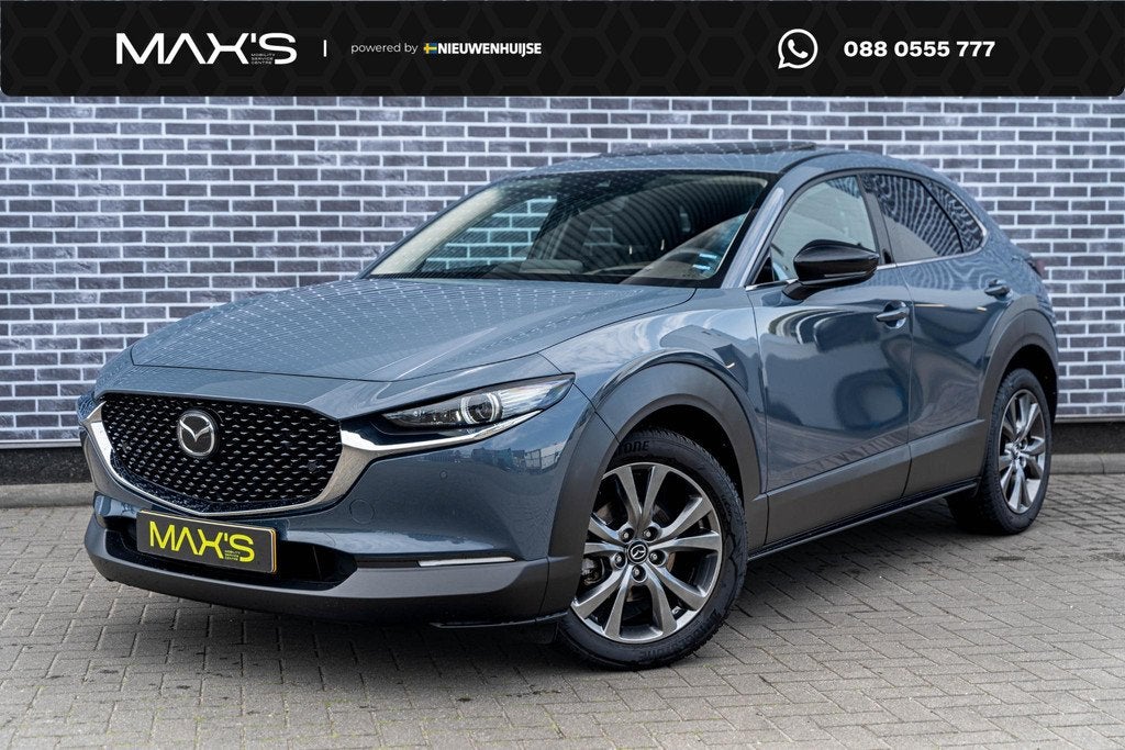 Mazda CX-30 2.0 e-SkyActiv-X M Hybrid Luxury | Trekhaak | Sc, Auto's, Mazda, 1998 cc, Gebruikt, 4 cilinders, Automatische klimaatregeling