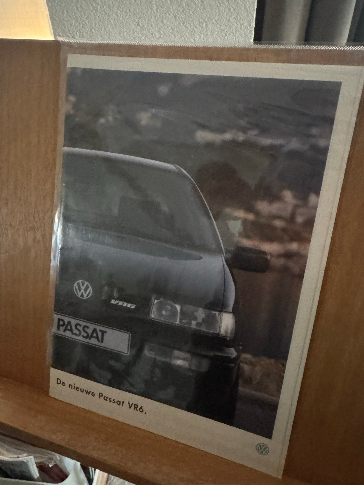 Volkswagen Passat VR6 folder, Ophalen of Verzenden, Zo goed als nieuw, Volkswagen