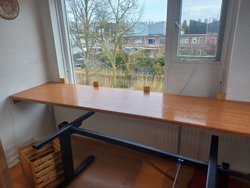 Tafelblad, Ophalen, Gebruikt, 200 cm of meer, 50 tot 100 cm