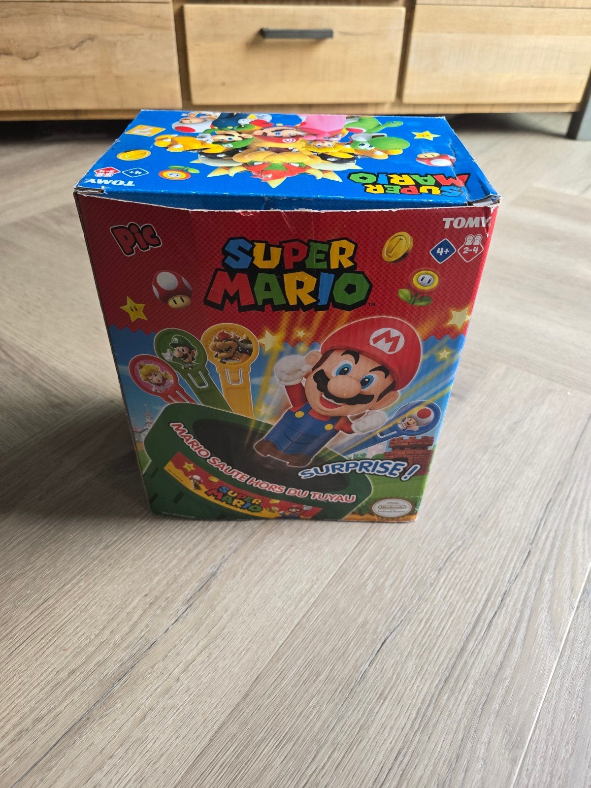 Super Mario! Spring spel - compleet, Ophalen of Verzenden, Gebruikt, Jongen of Meisje