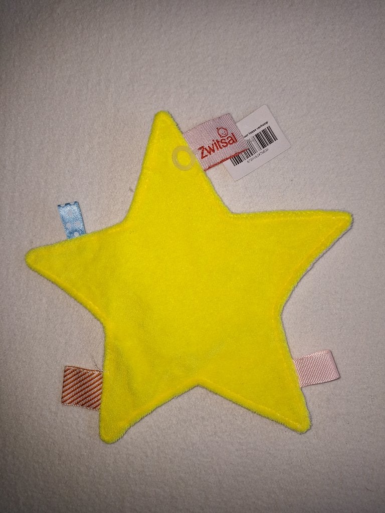 Nieuw zwitsal knisperdoekje/ labeldoekje ster, Ophalen of Verzenden, Nieuw, Overige typen