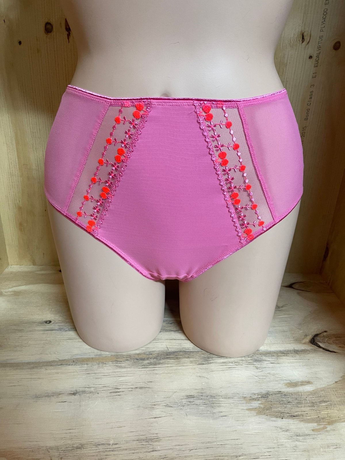 Elomi taille slip maat m model matilda, Verzenden, Roze, Slip