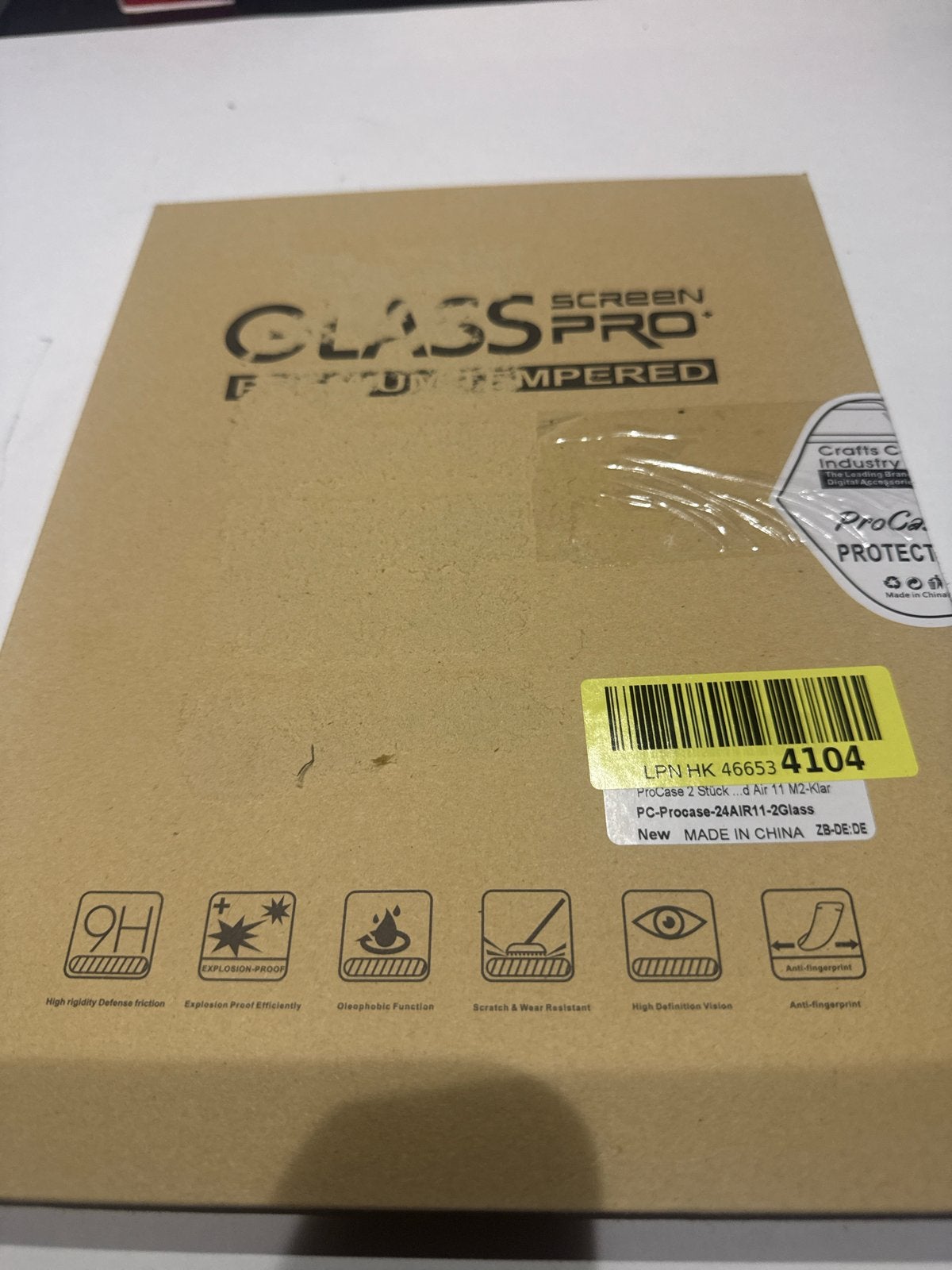 Screenprotector voor iPad of MacBook Air 11 inch, Ophalen of Verzenden, Nieuw, 11 inch