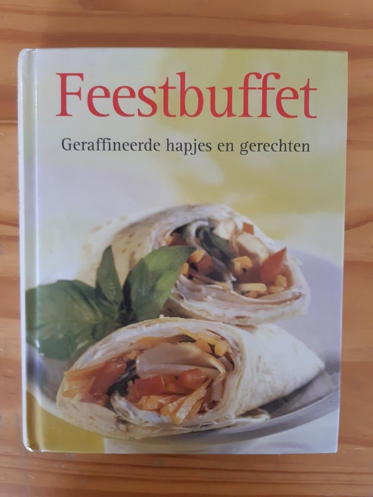 Feestbuffet; Geraffineerde hapjes en gerechten, Ophalen of Verzenden, Gelezen, Taart, Gebak en Desserts