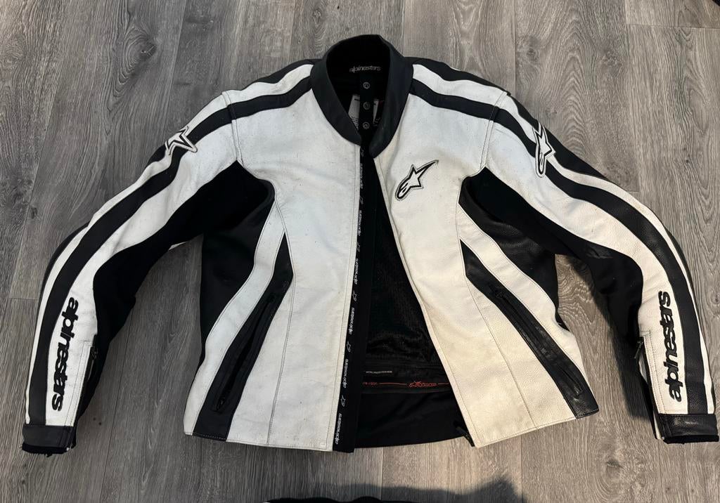 Alpinestars 2-delig motorpak - Maat 52, Motoren, Kleding | Motorkleding, Ophalen of Verzenden, Tweedehands, Heren, Combipak