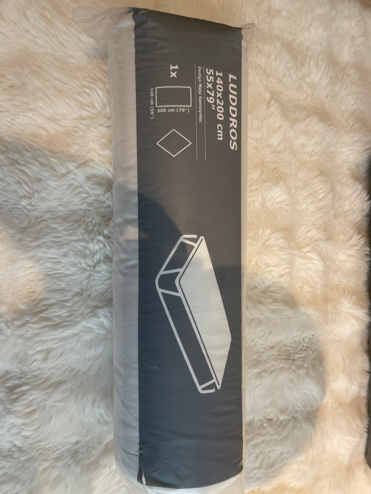 Matrasbeschermer LUDDROS 140x200 cm, Huis en Inrichting, Slaapkamer | Matrassen en Bedbodems, Matras, 200 cm, Nieuw, Tweepersoons