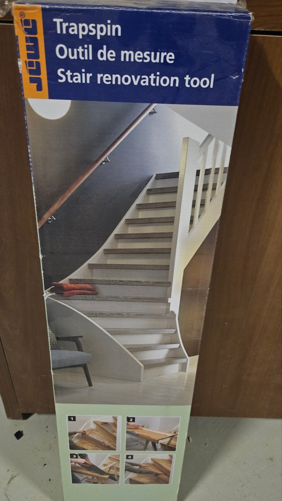 Trapspin - Nieuw meetgereedschap voor traprenovatie, Ophalen of Verzenden, Nieuw, Overige typen, Overige merken