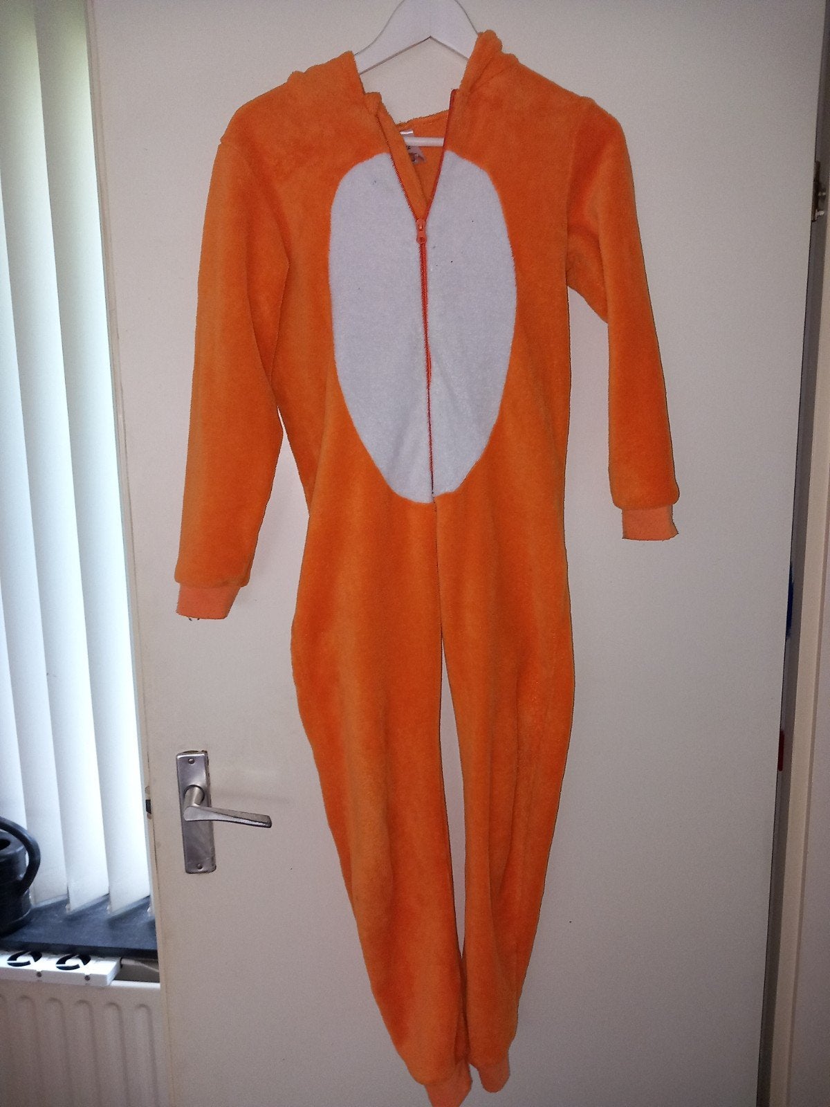 Onesie oranje LEEUW maat 146/152, Ophalen of Verzenden, Zo goed als nieuw, Jongen of Meisje