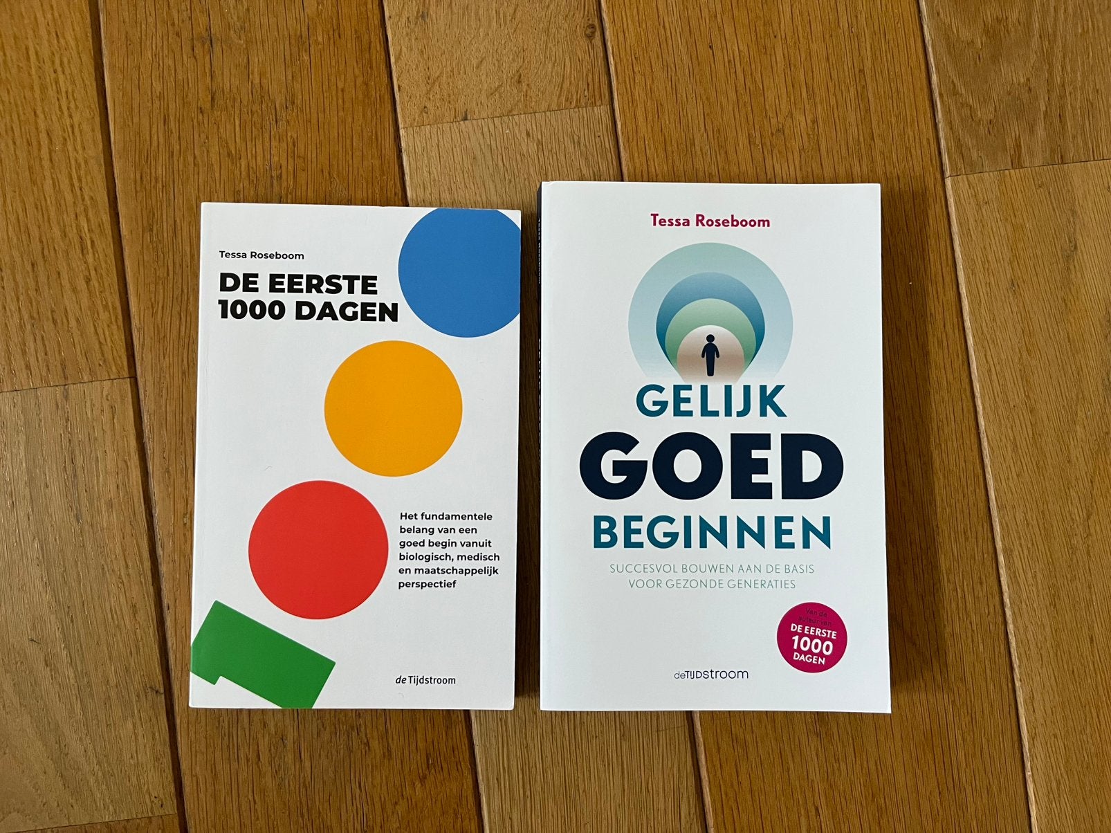 De eerste 1000 dagen en Gelijk goed beginnen, Boeken, Verzenden, Zo goed als nieuw
