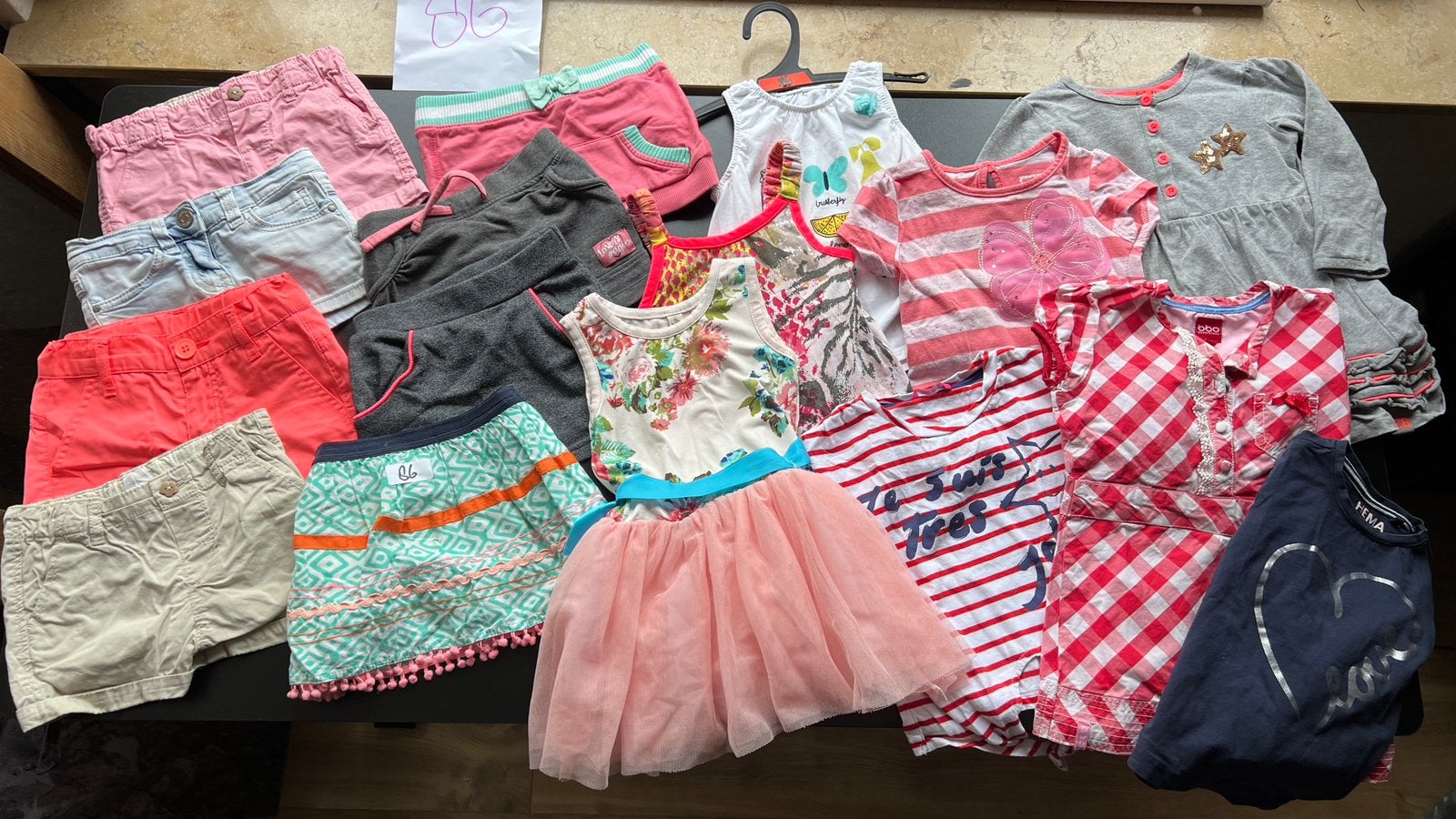 Mooi en groot kinder kledingpakket meisjes - maat 86 en 92., Ophalen of Verzenden, Gebruikt, Maat 92