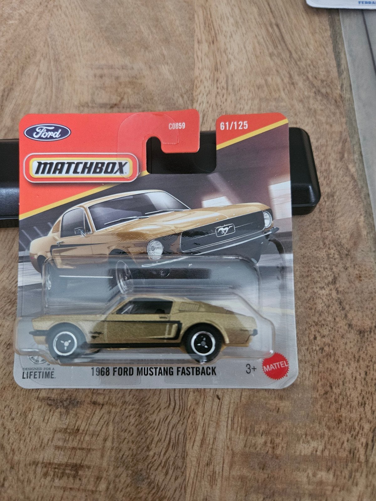 Matchbox Ford Mustang Fastback 1968 Nieuw, Ophalen of Verzenden, Nieuw, Auto
