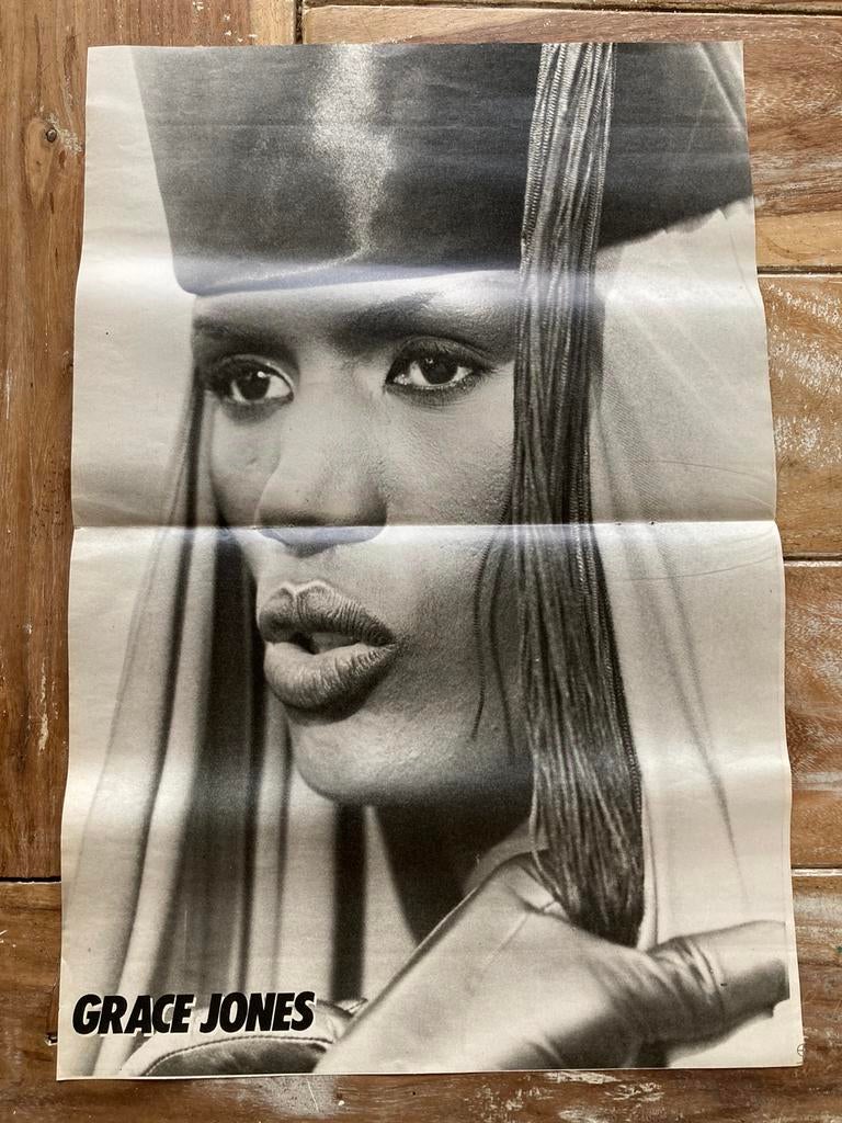 A3 Poster GRACE JONES, Verzamelen, Ophalen of Verzenden
